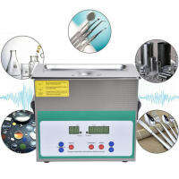 Ultrasonic Cleaner เครื่องทำความสะอาดโซนิค 3.2L 120W Digital Timer for Glass Jewellery