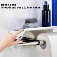 Paper Towel Dispenser Anti-rust Space Saving Storage Wall Mount Toilet Paper Holder   Tissue Box  Bathroom Accessories Toilet Roll Holders