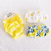 3 Pcs Baby Training Pants 6 Layers Bebe Cloth Diaper Reusable Washable Cotton Elastic Waist Cloth Shorts Underwear 8-18KG Nappy Cloth Diapers