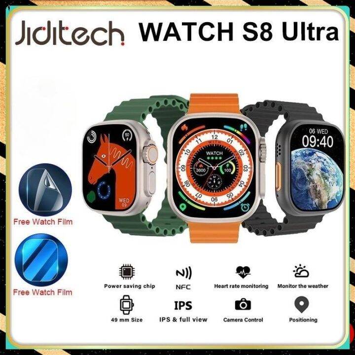 Jiditech Smart Watch Ultra Series Ip Waterproof Sports Watch Heart Rate Monitoring