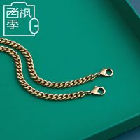 suitable for GUCCI¯Double G Mamon Bag Copper Gold Chain Shoulder Strap Messenger Replacement Chain Single Purchase Accessories