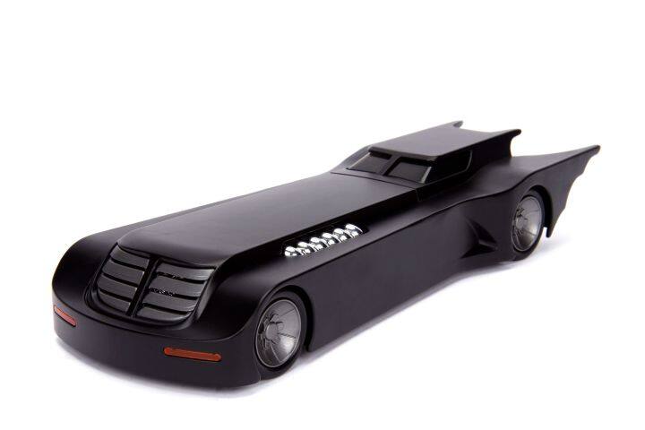 โมเดลรถของเล่น-jada-toys-no-30916-batman-the-animated-series-batmobile-อัตราส่วน-1-24-พร้อมฟิกเกอร์-batman-รถเหล็ก-สวยสมจริงน่าเก็บ-สะสม