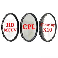 【On Sale】 KnightX MCUV UV CPL ND2-ND1000กรองโพลาไรเซอร์เลนส์กล้องถ่ายรูป49 52 55 58 62 67 67 77มม. โทรศัพท์ถ่ายภาพสี Dslr