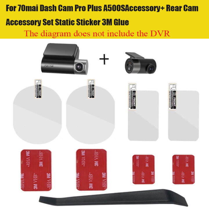 For 70mai Dash Cam Pro Plus A500S Accessory+ Rear Cam Accessory Set