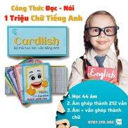 Thẻ Cardlish học âm vần Tiếng Anh giúp phát âm chuẩn, nghe rõ
