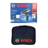 ?ของแท้ ส่งด่วน? สว่านกระแทก ไร้สาย BOSCH รุ่น GSB 120li รุ่นกล่องผ้า (แบตเดี่ยว) + อุปกรณ์เสริม 25 ชิ้น