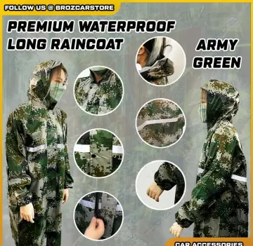 Army clearance raincoat online