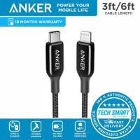 【Taotao Electronics】 Anker USB C To สายเคเบิลหลอดไฟ (3ฟุต6ft) รับรองสาย III MFi สำหรับ iPhone