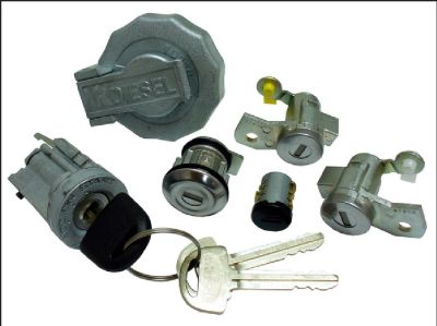 ชุดกุญแจทั้งคันรถ ISUZU D-MAX แท้ เบอร์อะไหล่แท้ 8-97376445-0 (398-0,643-1)