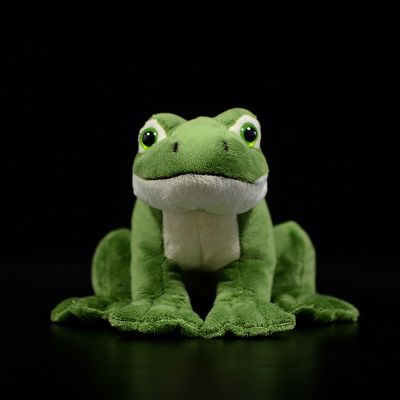 hot！【DT】✢○♣  New Frog Real Sitting Frogs Stuffed Soft Birthday Boy