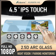 Màn Hình Cảm Ứng asawin H6ST Camera Hành Trình Gương Chiếu Hậu HD1080P Cho thumbnail