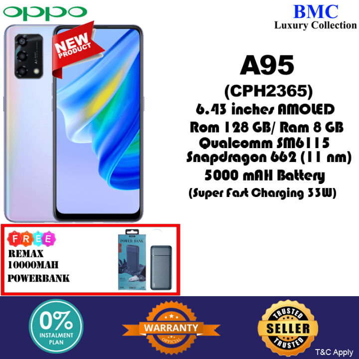 Oppo A95 CPH2365 ( 8GB + 128GB ) OPPO MALAYSIA WARRANTY | Lazada