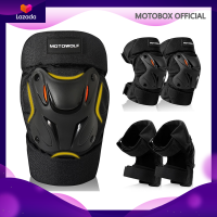 สนับเข่า KNEE PAD สนับเข่ากีฬา มอเตอร์ไซค์ MOTOWOLF MDL1010 สนับเข่า ชุด การ์ด 2 ชิ้น อุปกรณ์ป้องกัน การ์ดป้องกัน เข่า อุปกรณ์ขี่ ขับขี่มอเตอร์ไซค์