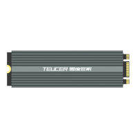 TEUCER M2-LD02อลูมิเนียมอัลลอยด์ M.2 SSD ระบายความร้อน9มิลลิเมตร M2 2280โซลิดสเตฮาร์ดดิสก์หม้อน้ำความร้อนด้วยแผ่นความร้อน