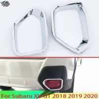 สำหรับ Subaru XV GT 2018 2019 2020โครเมียมด้านท้ายตัวสะท้อนแสงไฟตัดหมอกฝาครอบแต่งหน้าแต่งหน้ากรอบตัดขอบ