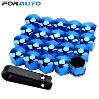 FORAUTO 20 Pcs 19 mm Car Caps Anti-Rust Tyre Screw Protection Covers Styling 【hot】