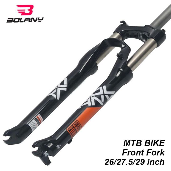 bolany-โช๊คหน้ารถจักรยาน-mtb-aluminum-alloy-spring-lock-suspension