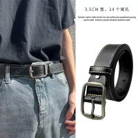 Ins students han edition young male belt cowboy belts joker needle tide female fashion belt buckle belt