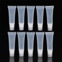 10Pcs 5ml Empty Lip Gloss Tubes Lipstick Tube Lip Balm Soft Tube Makeup Squeeze Clear Lip Gloss Container Bottle