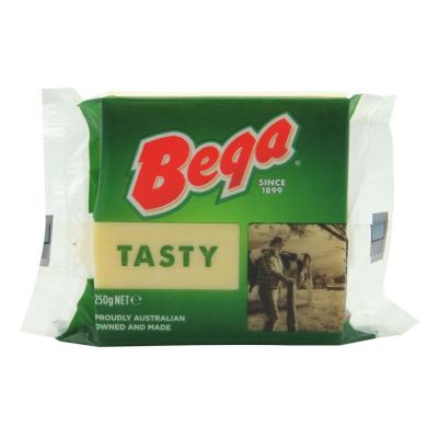 Premium import🔸( x 1) BEGA Cheddar Cheese 250 g. เชดด้าชีส นำเข้าจากประเทศออสเตรเลีย Tasty [BE11]