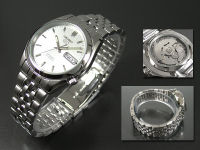 SEIKO 5 Automatic รุ่น  SNK355K1  นาฬิกาข้อมือผู้ชายสายแสตนเลส หน้าปัดสีเงิน มั่นใจ ของแท้ 100% รับประกันสินค้า 1 ปีเต็ม