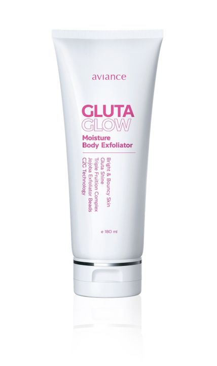 aviance-gluta-whitening-moisture-body-exfoliator-180ml-อาวียองซ์-กลูต้า-โกลว์-มอยส์เจอร์-บอดี้-เอ็กซ์โฟลิเอเตอร์