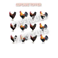 Shop Cake Topper Rooster Online Lazada Com Ph