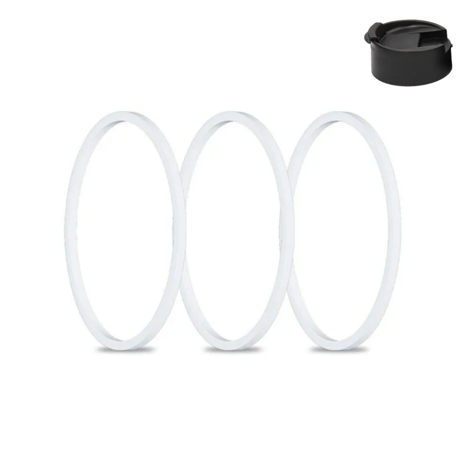 3Pcs Silicone Water Bottle Gasket Replacement Sealing Ring Gasket