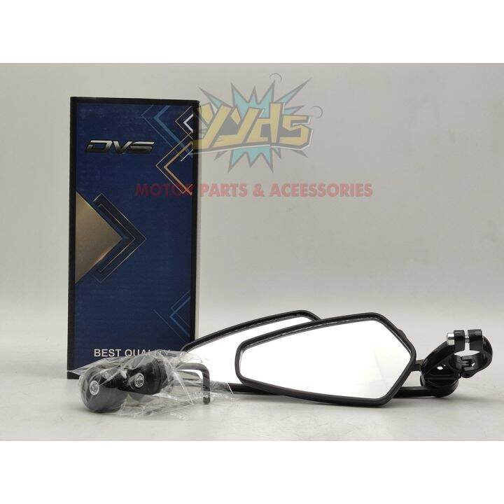 DVS RACING BAR END SIDE MIRROR (UNIVERSAL)MOTO Lazada PH