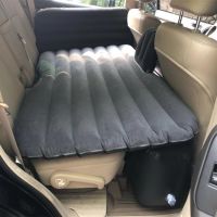 Car Travel Bed Sleeping Airbed Inflatable Mattress Camping Bed Head Protection Car Rear Seat Air Mattress Camp Sofa Acessories