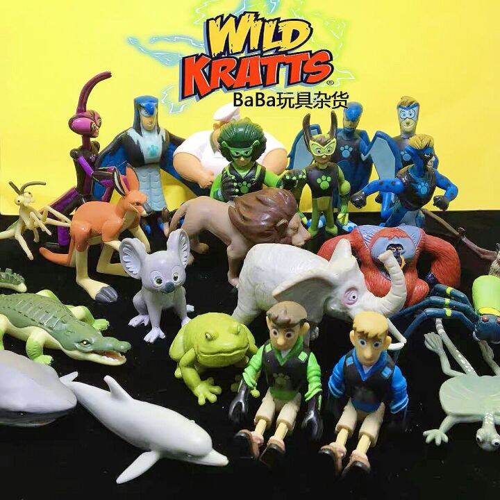 Wilds Kratts Action Figures Martin Kratt Aviva Corcovado Koki Jimmy Z