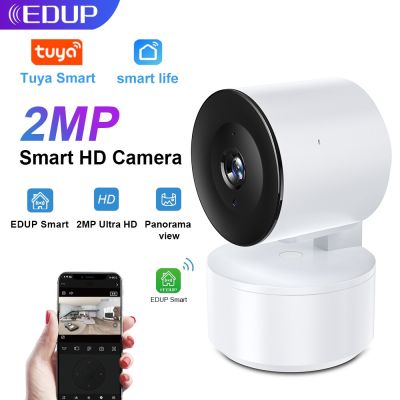 ZZOOI EDUP Smart Camera 2MP 1080P IP Camera HD WiFi Night Vision AI Tracking Webcam Video IP Camera Baby Security Monitor For Tuya APP