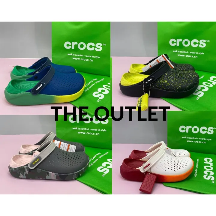 Crocs LiteRide clogs shoes sandals for men and women with free eco-bag ...