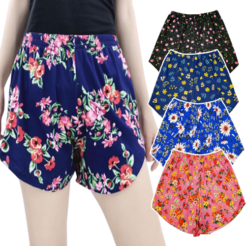 New Arrival Trendy Floral & Printed Short Comfy Pambahay shorts candy ...