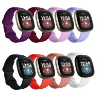 [HOT EWSGWJKKAI HOT] นาฬิกาสำหรับ Fitbit Versa 3สายกีฬาสายรัดข้อมือซิลิโคนสำหรับ Fitbit Sense สร้อยข้อมือ Correa Versa 4อุปกรณ์เสริม