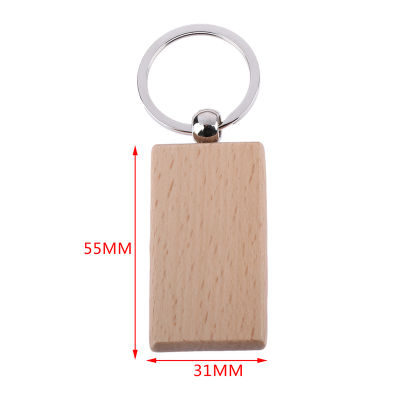 💖【Lowest price】MH KEYFOB พวงกุญแจไม้เปล่าแท็กแขวนจี้กระเป๋า gadget Decor