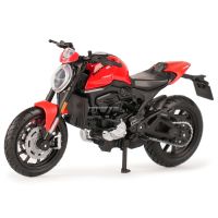 Maisto 1:18 Ducati Desert X Monster Panigale V4 S Corse แบบคงที่หล่อตายยานพาหนะสะสมงานอดิเรกของเล่นแบบจำลองรถมอเตอร์ไซค์