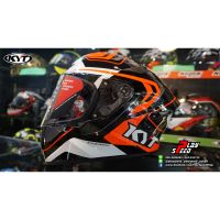 KYT Helmets รุ่น TT-COURSE : Overtech Black Orange