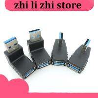 zhilizhi Store 4types 1pcs USB 3.0 A Male to Female Adapter Connector converter plug cable Adapters90 Degree Angle Coupler For Laptop PC