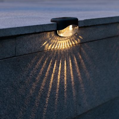 1pc Solar Led Light Outdoor Garden Solar Lights Waterproof Solar Power Garden Light Lamp Decoration For Patio Stair Garden Fence