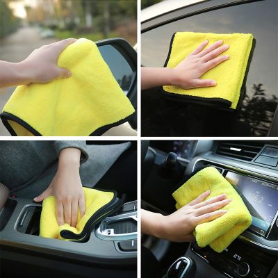 ；‘【】- Microfiber Towel Car Wash Drying Cloth For Auto Cleaning Drying Rag Tool Car Care Cloth Detailing Towel Car Microfiber Cloth