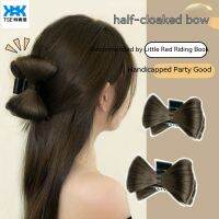 Tse Bowknot หนีบหัวบอลผูกโมดูลสูงและต่ำผมปลอมเจ้าหญิงหวานลมบอลสำหรับต่อยมวย Kn-042วิกผม