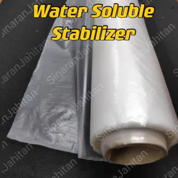 1M Water Soluble Film Transparent Embroidery Stabilizer Sewing