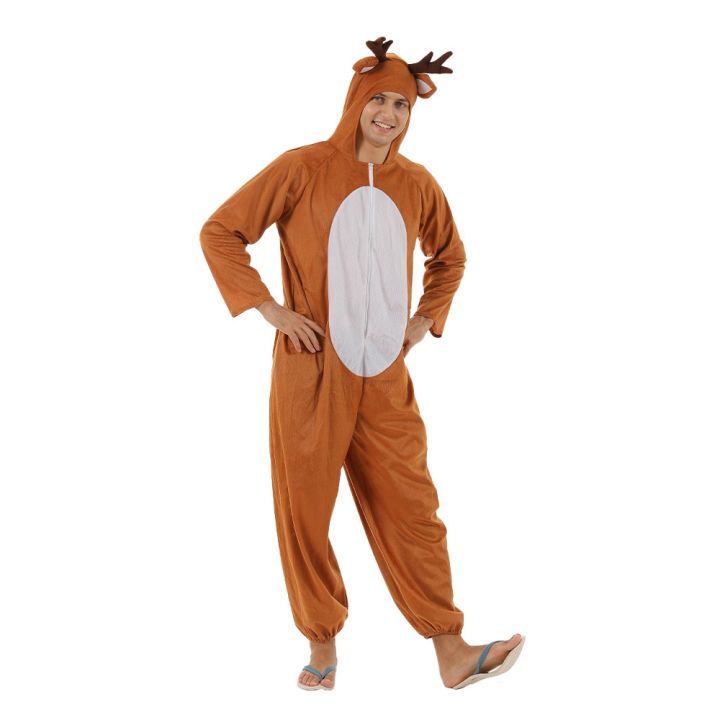 cod-2021-new-one-piece-suit-funny-party-stage-props-bar-shopping-mall-reindeer-outfit