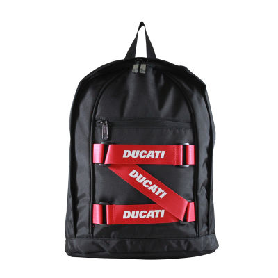 DUCATI กระเป๋าเป้สะพายหลังลิขสิทธิ์แท้ ขนาด 31.5x16x43 cm.DCT49 100