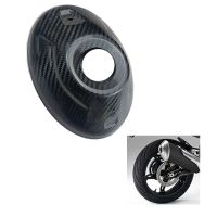 Motorcycle Exhaust Pipe Cover Carbon Pattern Anti-scald Cap Heat Shield Rustproof Shell Heat Shiled Cover Slip On For BMW G310R