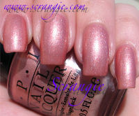 พร้อมส่ง OPI Discontinue Color - Cozu melted in the Sun (NL M27) ยาทาเล็บโทนชิมเมอร์ ชมพูวิ้งๆ แท้ ?%