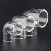 Acrylic Pipe Elbow Connector Aquarium Accessories Fish Tank  Acrylic Tube Joint Garden Irrigation Transparent Pipe Fittings Watering Systems  Garden H