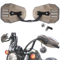 Motorcycle Adjustable Smoke Hand Guards Handguard Shield For Harley XL Dyna Softail Protector Deflector For Suzuki GSF GSX YBR