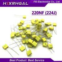 20pcs Correction Capacitor 220NF 224J 100V 5mm Polypropylene Safety Plastic Film Capacitor New original